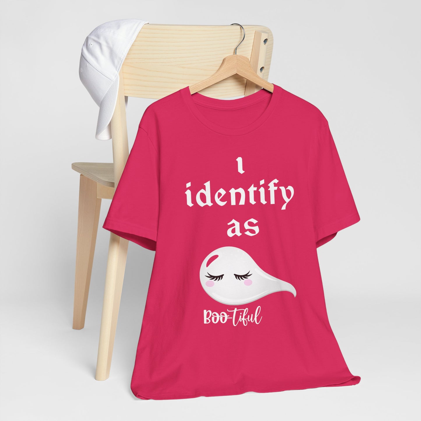 "i identify as Bootiful" Soft Unisex Short Sleeve Tee Available in 3 Colors