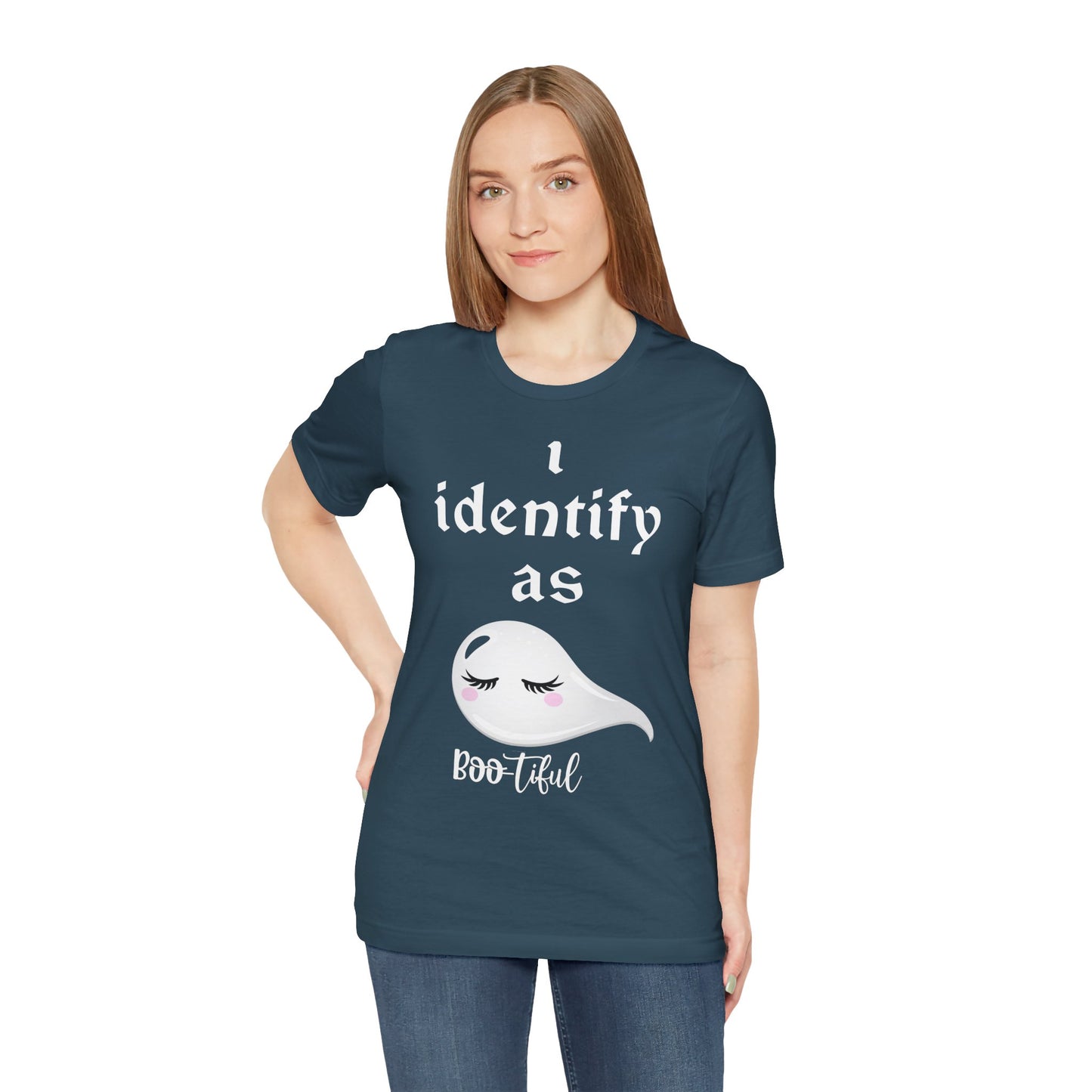 "i identify as Bootiful" Soft Unisex Short Sleeve Tee Available in 3 Colors