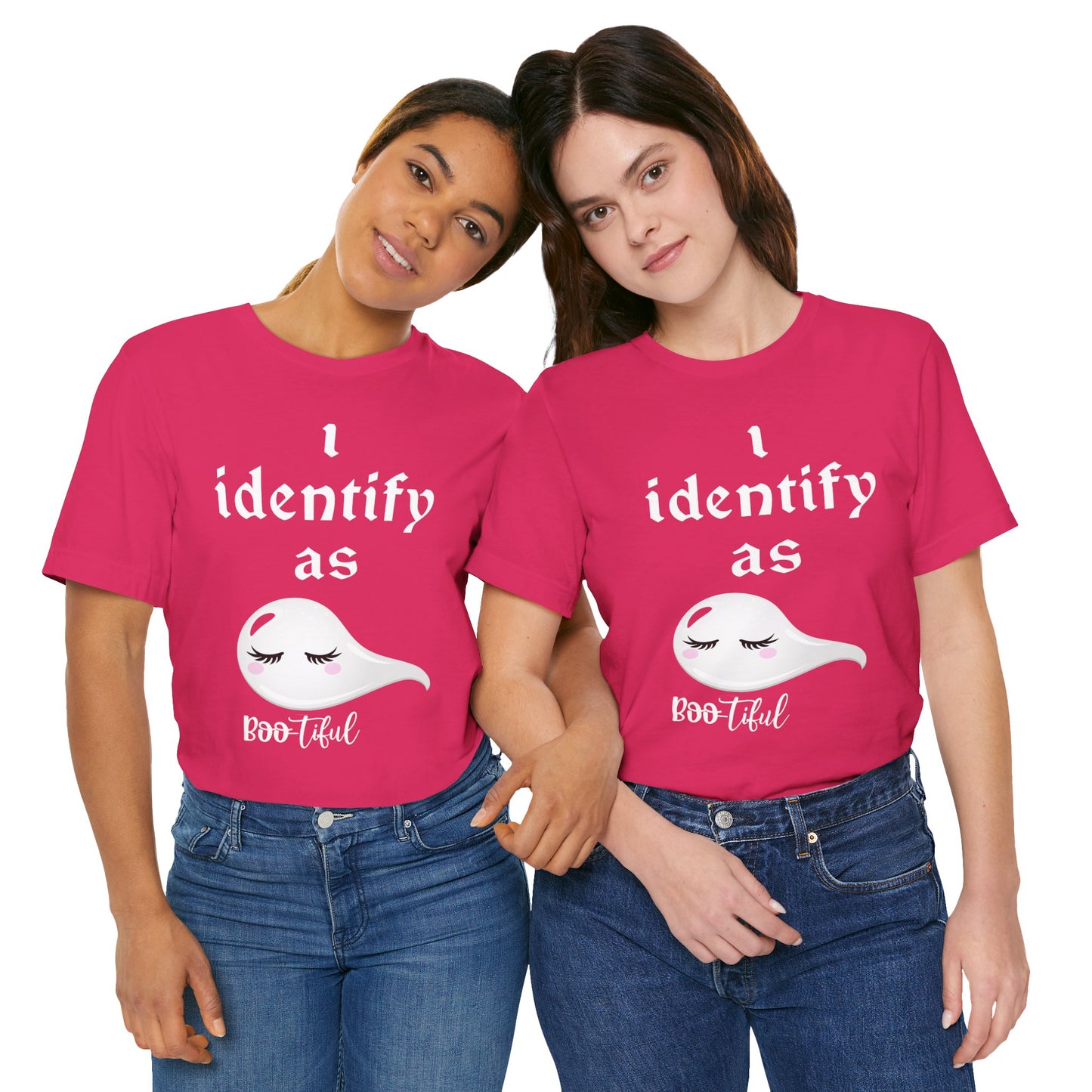 "i identify as Bootiful" Soft Unisex Short Sleeve Tee Available in 3 Colors